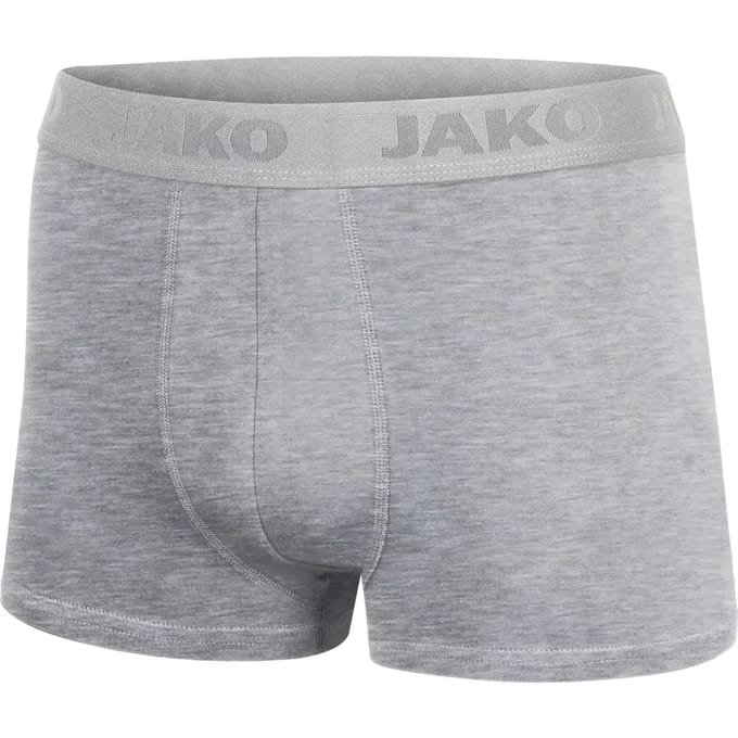 Jako Premium - 2-Pack Boxershort Functioneel Heren - Grijs Gemeleerd | Maat: M