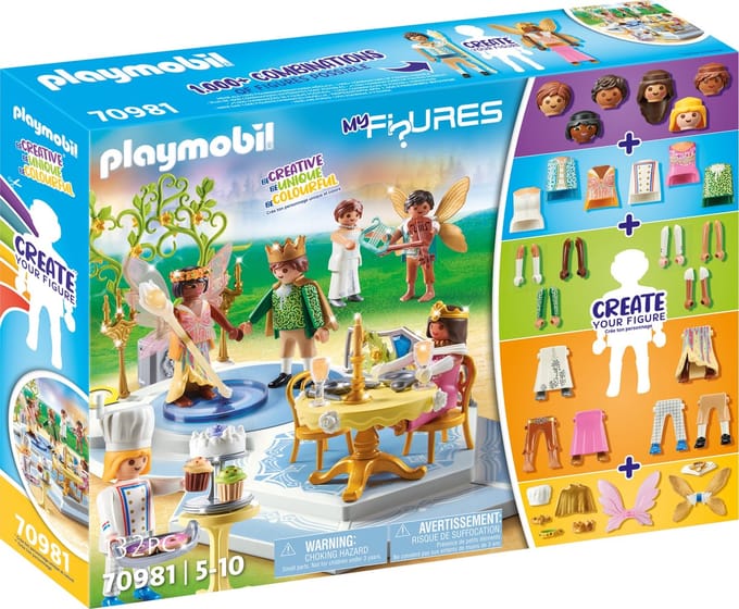 Bouwspellen mijn figuren bal enchanté Playmobil