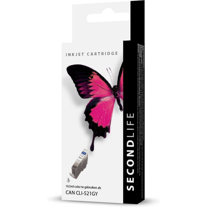 SecondLife - Canon CLI-521 Grey