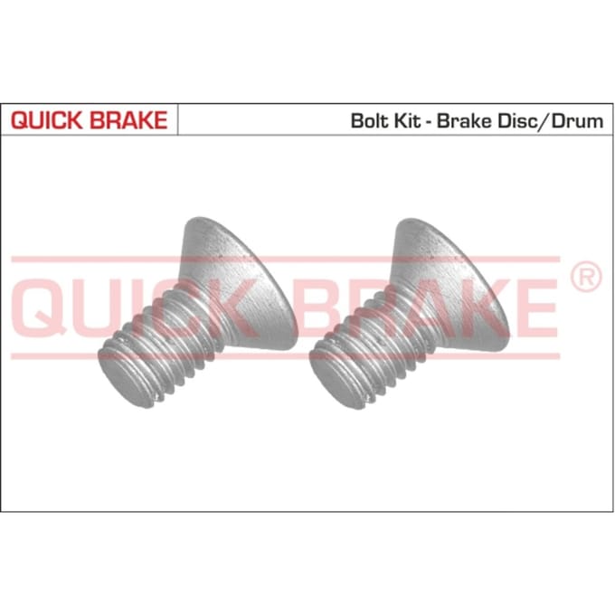 Schroef, remschijf QUICK BRAKE 11669K