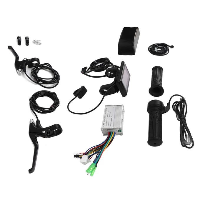 15A 36V 48V 250W Motorcontroller S900 Display Kit Elektrische Fiets Fiets Motorcontroller Kit black