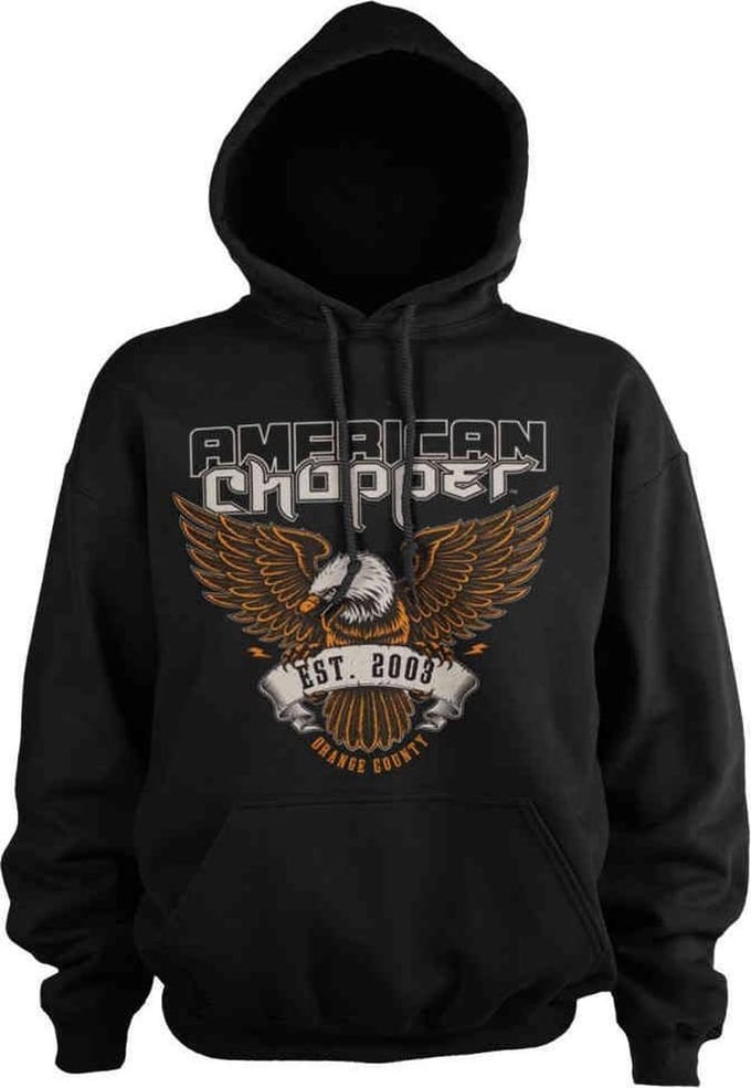 American Chopper Hoodie/trui -M- Orange County Zwart