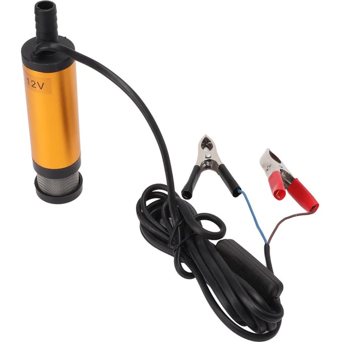 12V Olieoverdrachtspomp Filter Heavy Duty Structuur Ingebouwde Elektrische Overdracht Dompelpomp Gereedschap