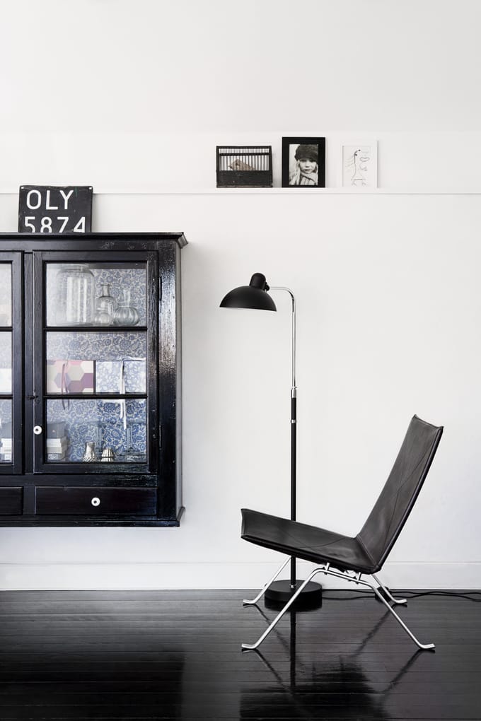 Fritz Hansen - Kaiser Idell 6580-F - Vloerlamp - zwart