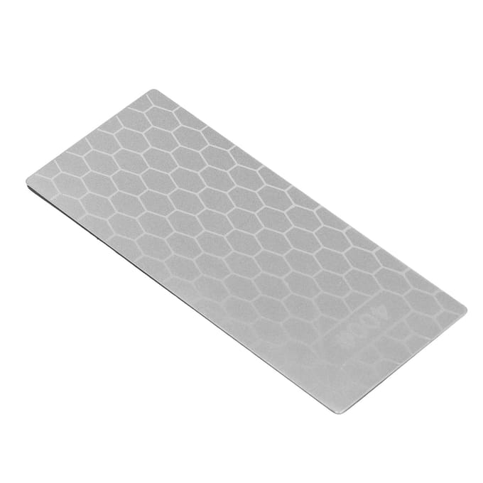 Pierre à aiguiser diamantée rectangulaire, plaque d'affûtage de couteaux diamantée, pierre à aiguiser, meule, outil de meulage gray