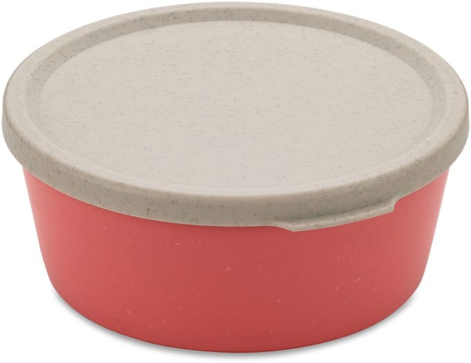 Kom met deksel, 0.89 L, Organic, Natuur Koraal - Koziol | Connect Bowl