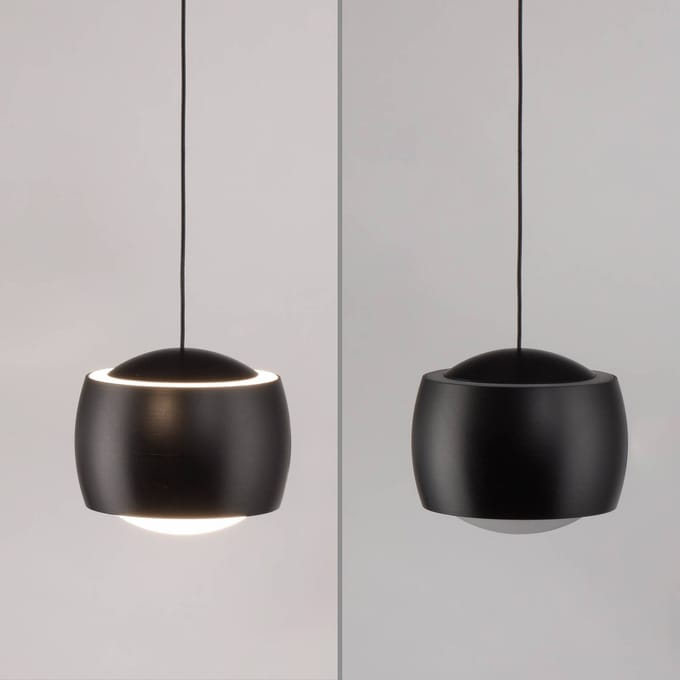 JUST LIGHT. GmbH JUST LIGHT. LED hanglamp Ballini, zwart, Switchmo