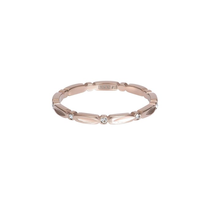 Fame-Poetry-Rosé goudkleurig-Dames Ring