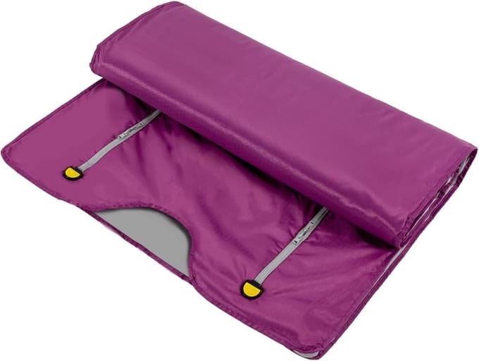 Infrarood Saunadeken - Warmtedeken - Ontspanning thuis - Temperatuur per zone - 180 x 80 cm - Lila