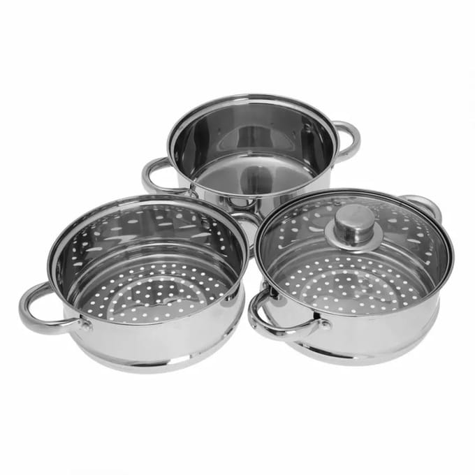 Kinghoff stoompan KH-3321 - met deksel - 20 cm