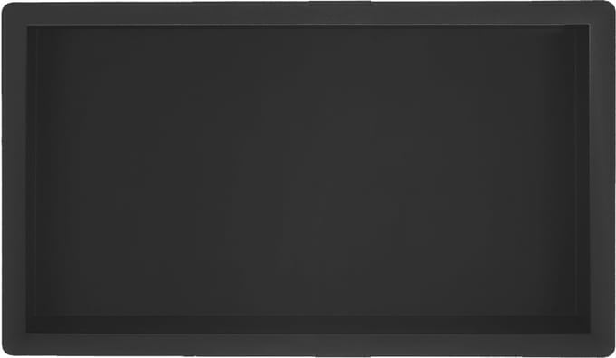 Klea Sunny Inbouwnis 30x60x7cm Mat Zwart