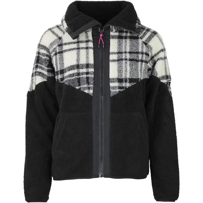 Damesfleece met rits Peak Mountain Sherpa 350G