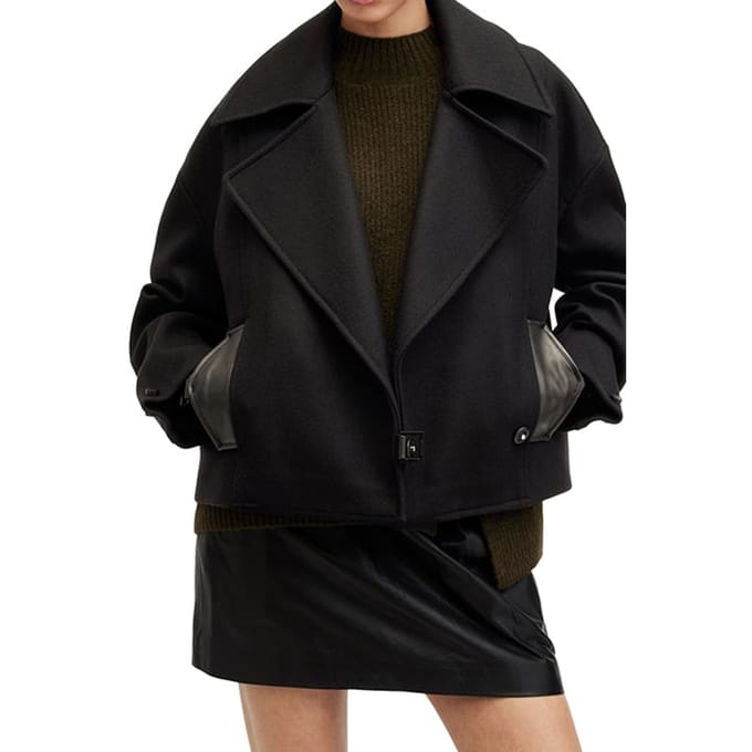 AllSaints Cooper Jacket Black Taglia: M | Giacche Outlet | Donna | Nero