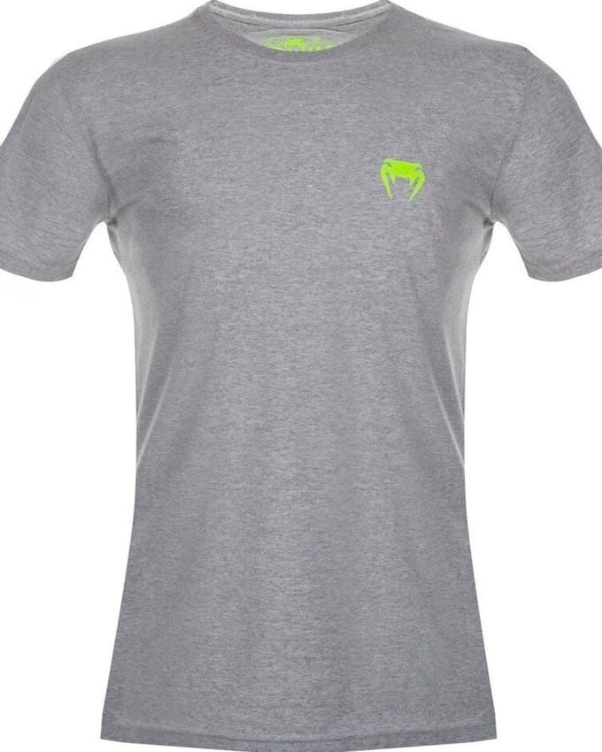 Venum Classic T-Shirt Katoen Grijs Geel - S