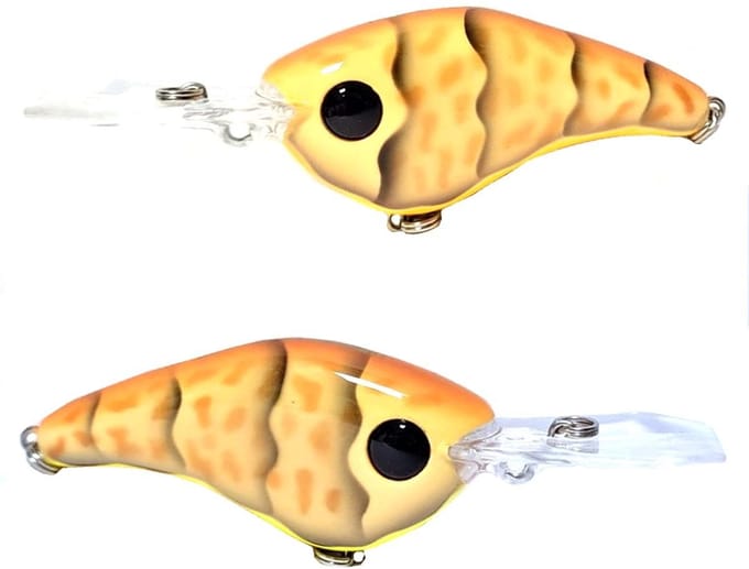 River7 MD Two Tone Crankbait Craw Orange 6cm Craw Orange