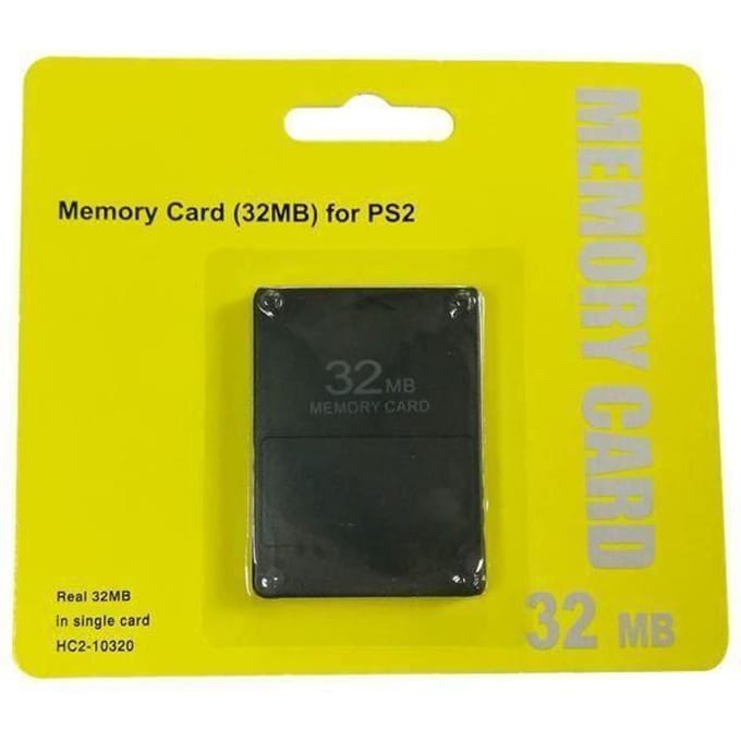 Carte Memoire Compatible avec Sony Playstation2 PS2 32Mo