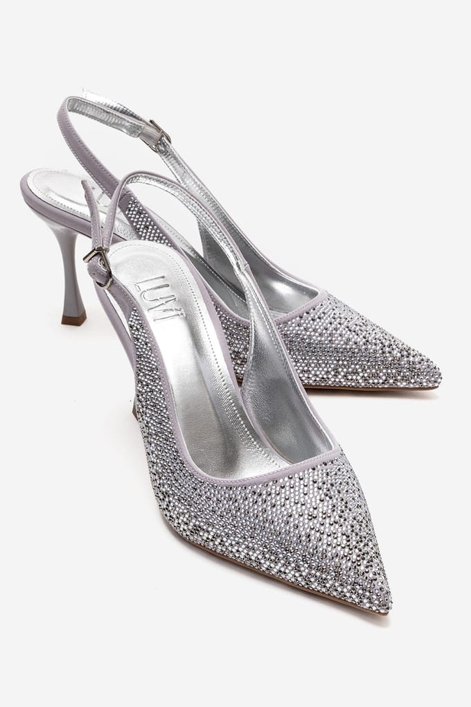 Johanna Slingback Versierde Stiletto Pump (Dames)