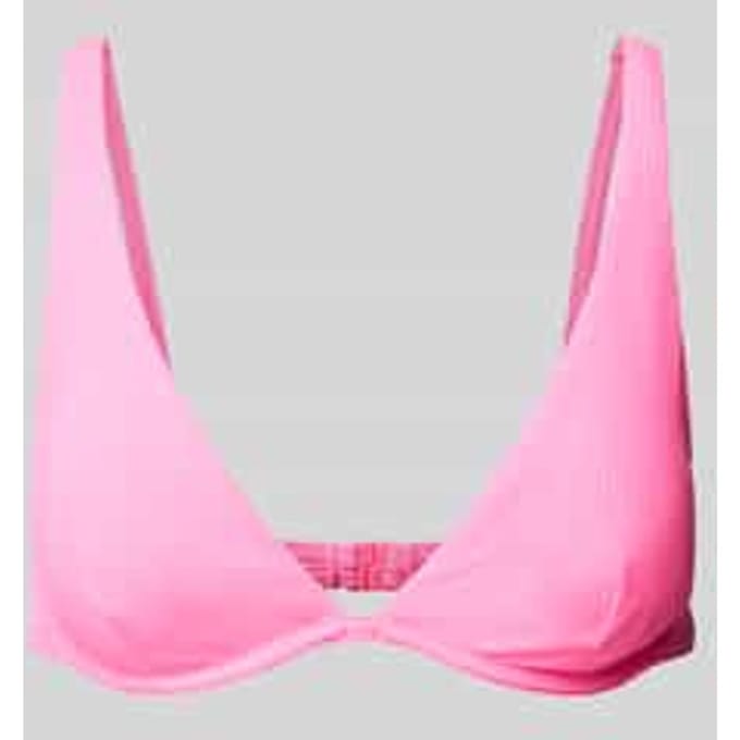 Bikiniltop in geribde look, model 'Lucky'