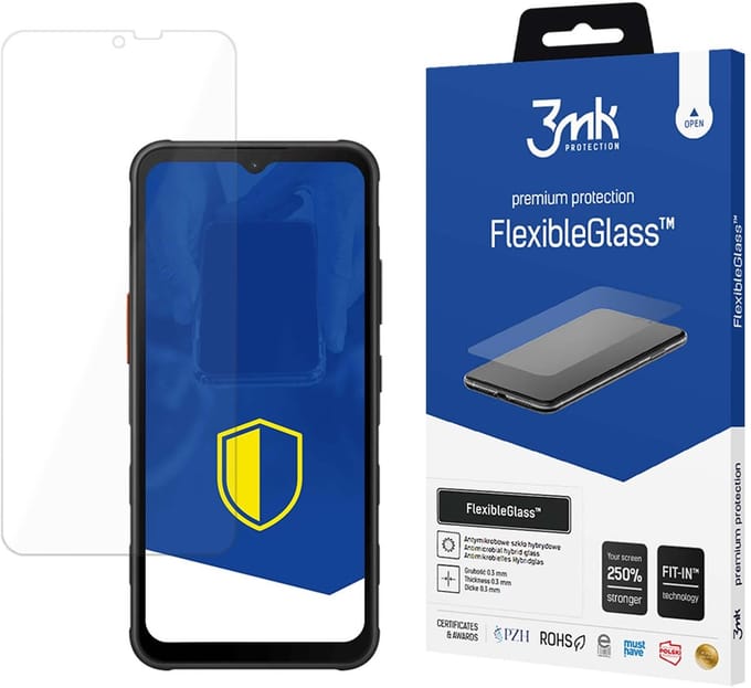 Hybride glas voor Samsung Galaxy XCover 7 - 3mk FlexibleGlass