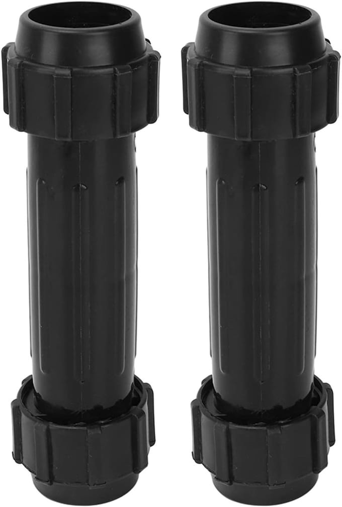Kayak Paddle Connector 2PCS - Plastic Oars Shaft Connectors voor Opblaasbare Boten en Stand Up Paddles
