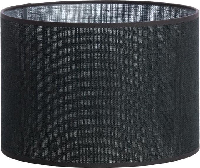 Light & Living Cilinder lampenkap Sendai - Zwart - Ø30x21cm - Modern