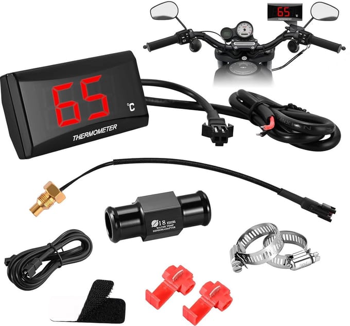 Digitale Motor Thermometer voor Waterkoeling