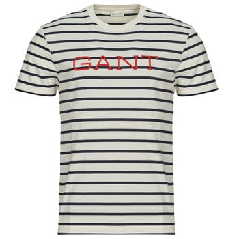 T-shirt Korte Mouw Gant GRAPHIC STRIPED SS T-SHIRT