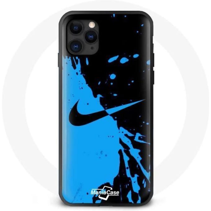 Coque Iphone 11 Nike bleu Noir