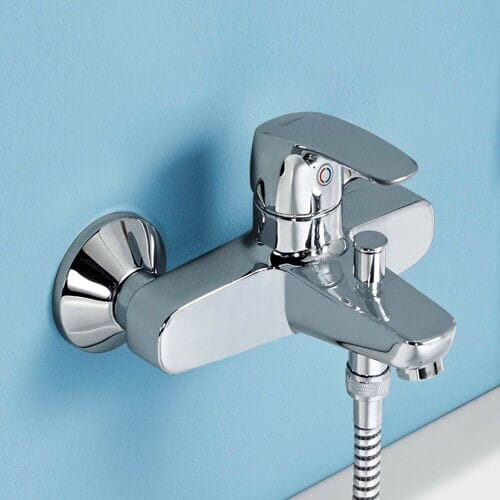 Hansapinto single-lever bath mixer for wall mounting 45112183