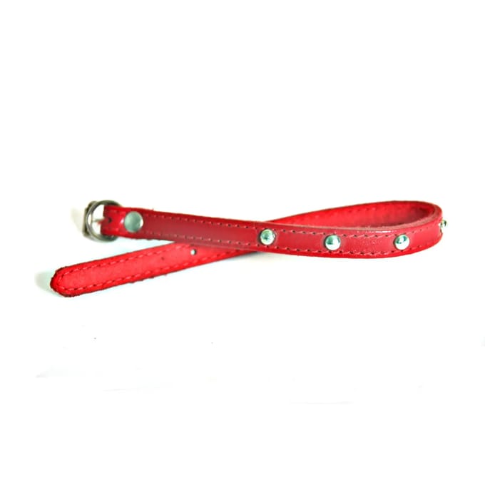 Leren halsband Martin Sellier Feut Clou