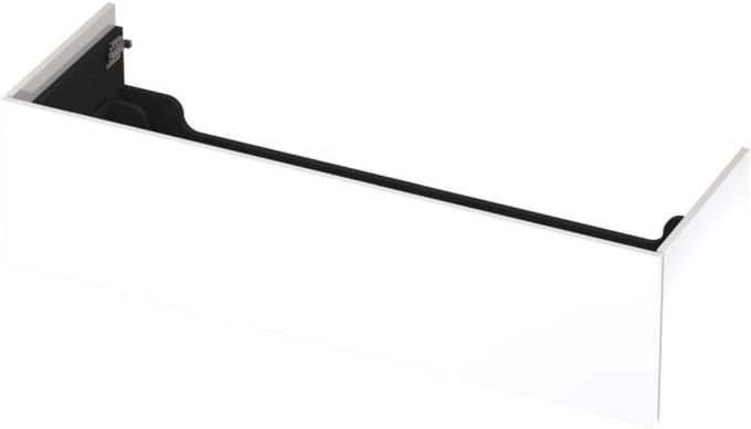 INK - Onderkast 1 Lade Push 2 Open Bestaande Uit - 1400x450x376 Mm - Hoogglans Wit