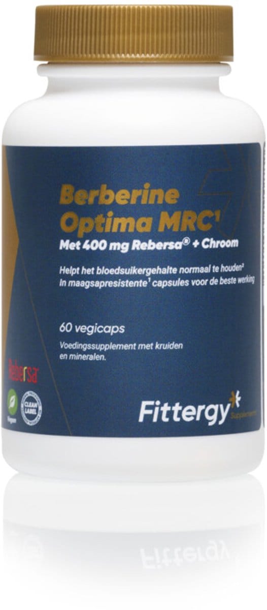Fittergy Supplements Berberine Optima MRC Premium - 60 vegacapsules