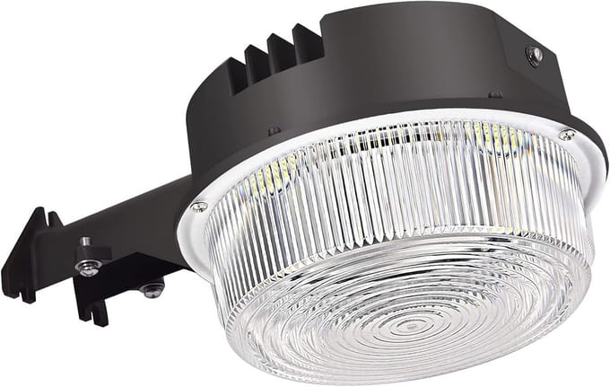Krachtige LED Schijnwerper 50W met Dusk-to-Dawn Sensor - 6500lm Daglicht Wit