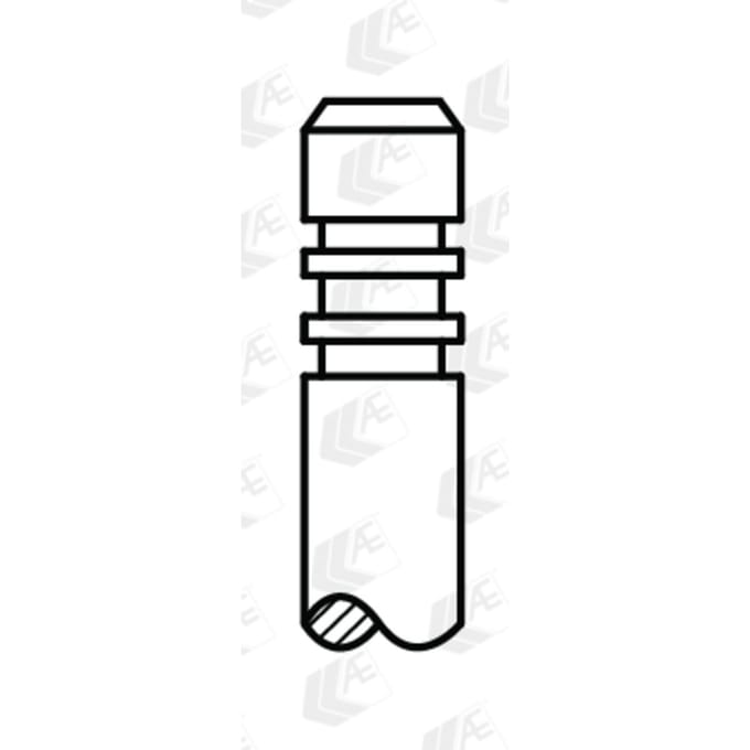 Uitlaatklep AE V80003