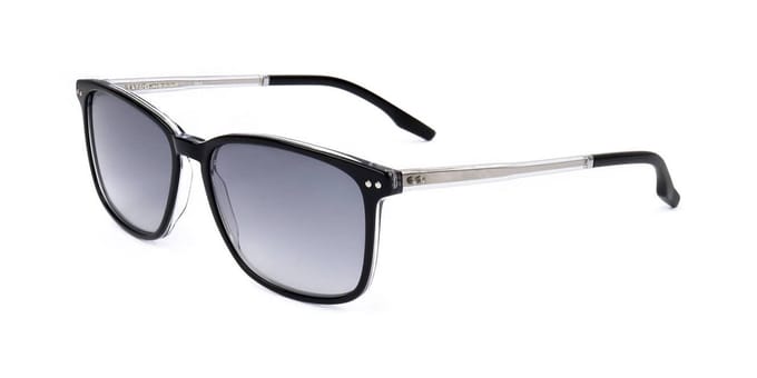 Safilo TRATTO 11/S Black crystal 55/16/145 MAN Zonnebrillen
