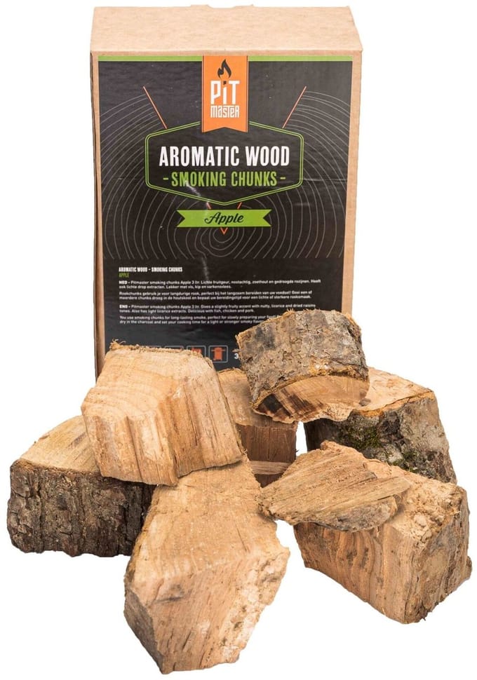 Aromatic Wood Chunks - Apple / Appel