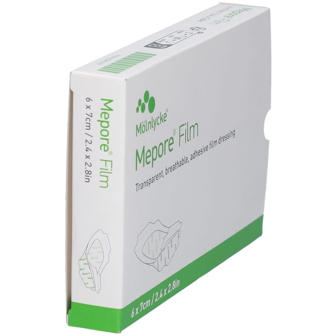 Mepore Film Verb Ster Tr. Adh 6x 7cm 10 270670