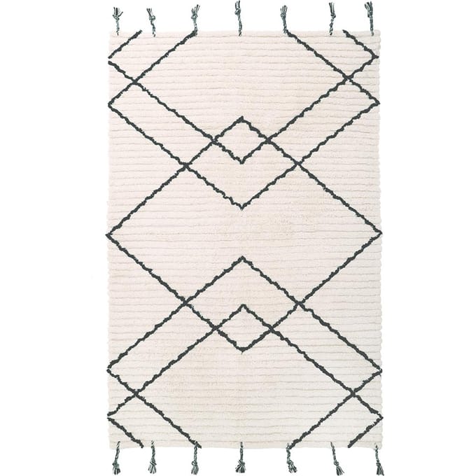 Nattiot - Bohemian Viktor Black Medium - Vloerkleed Voor Kinderkamer 135 cm x 190 cm