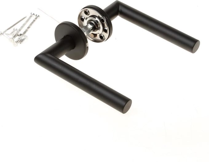 Formani Basics LB2-19 Deurkruk Geveerd Op Rozet Mat RVS