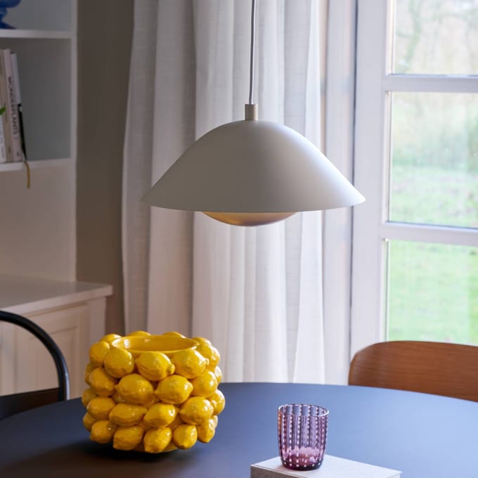 Nordlux Hanglamp Freya 35 van metaal, beige