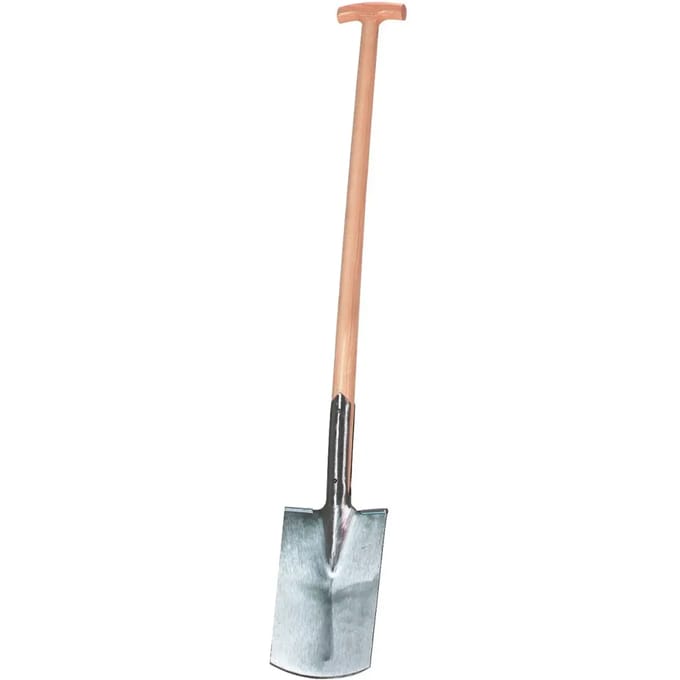 Stalen spade met handvat Kerbl Profi