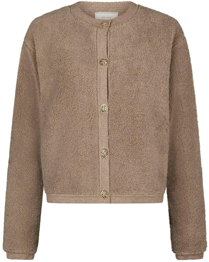 Gran Sasso Beige Brui Vest Trui Maat 48