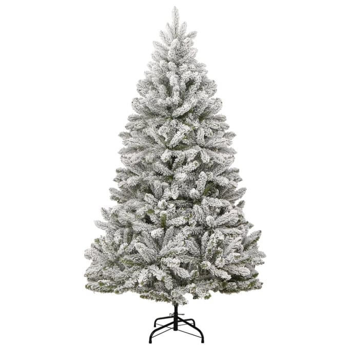 vidaXL - Kunstkerstboom - met - scharnieren - en - sneeuw - 270 - cm