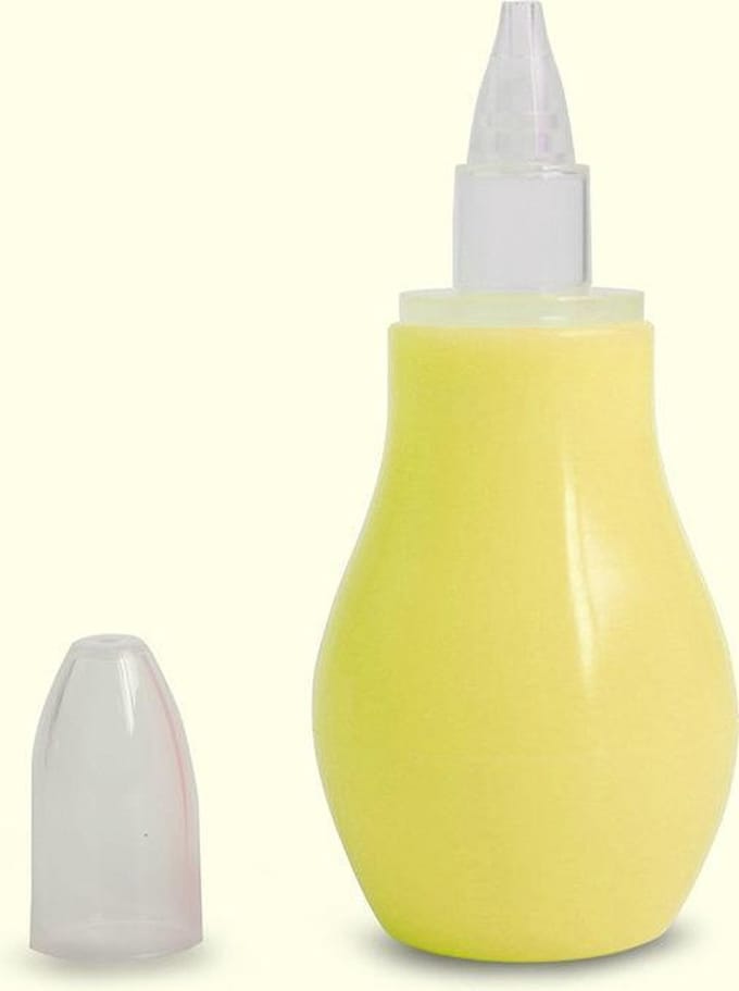 Neuszuiger Geel – Baby Neuszuiger – Neuspompje - Geel
