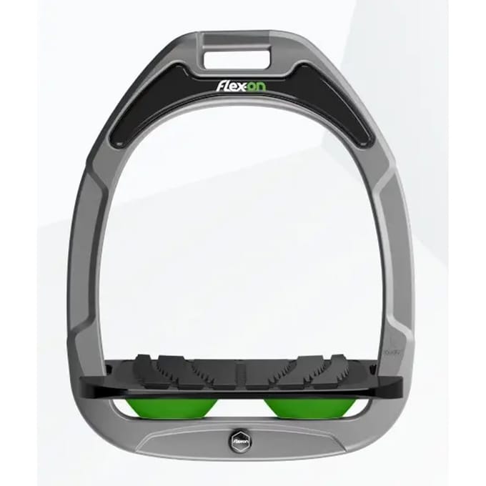 Verstelbare Grip Aluminium/Zwart/Groen Flex-On Green Composite