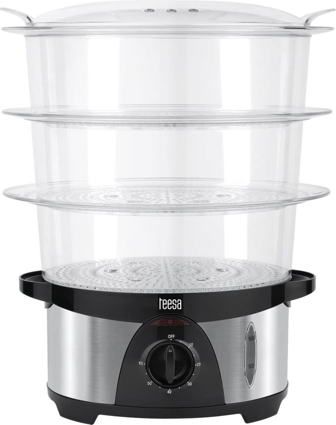 Teesa TSA0035 - Voedselstomer, drie lagen, 750 Watt