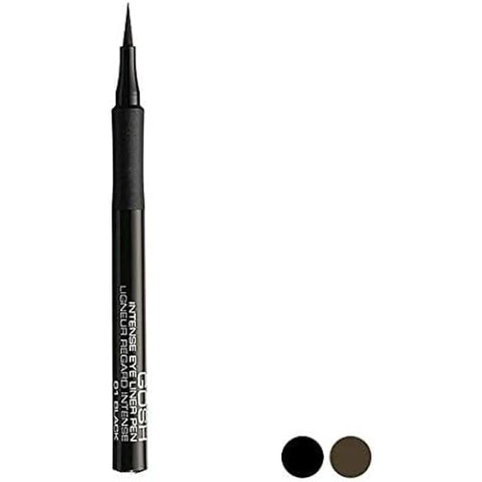 Gosh High Definition Gel Pencil Eyeliner 1 ml.- 01 Sort
