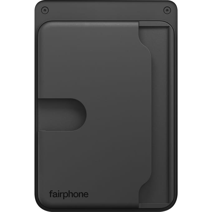 Fairphone 6 / 6+ Duurzame Kaarthouder voor Drie Pasjes Zwart