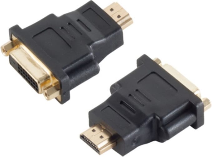 Premium HDMI (m) - DVI-D Dual Link (v) adapter / zwart
