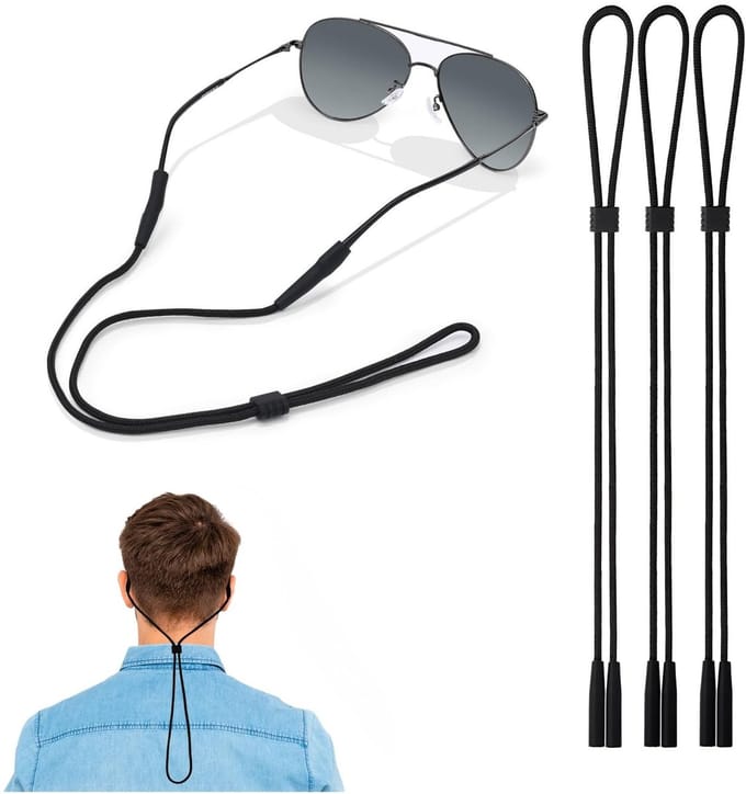 Dailygoods- Brilband Verstelbaar - 3 Stuks - Eyewear Retainer